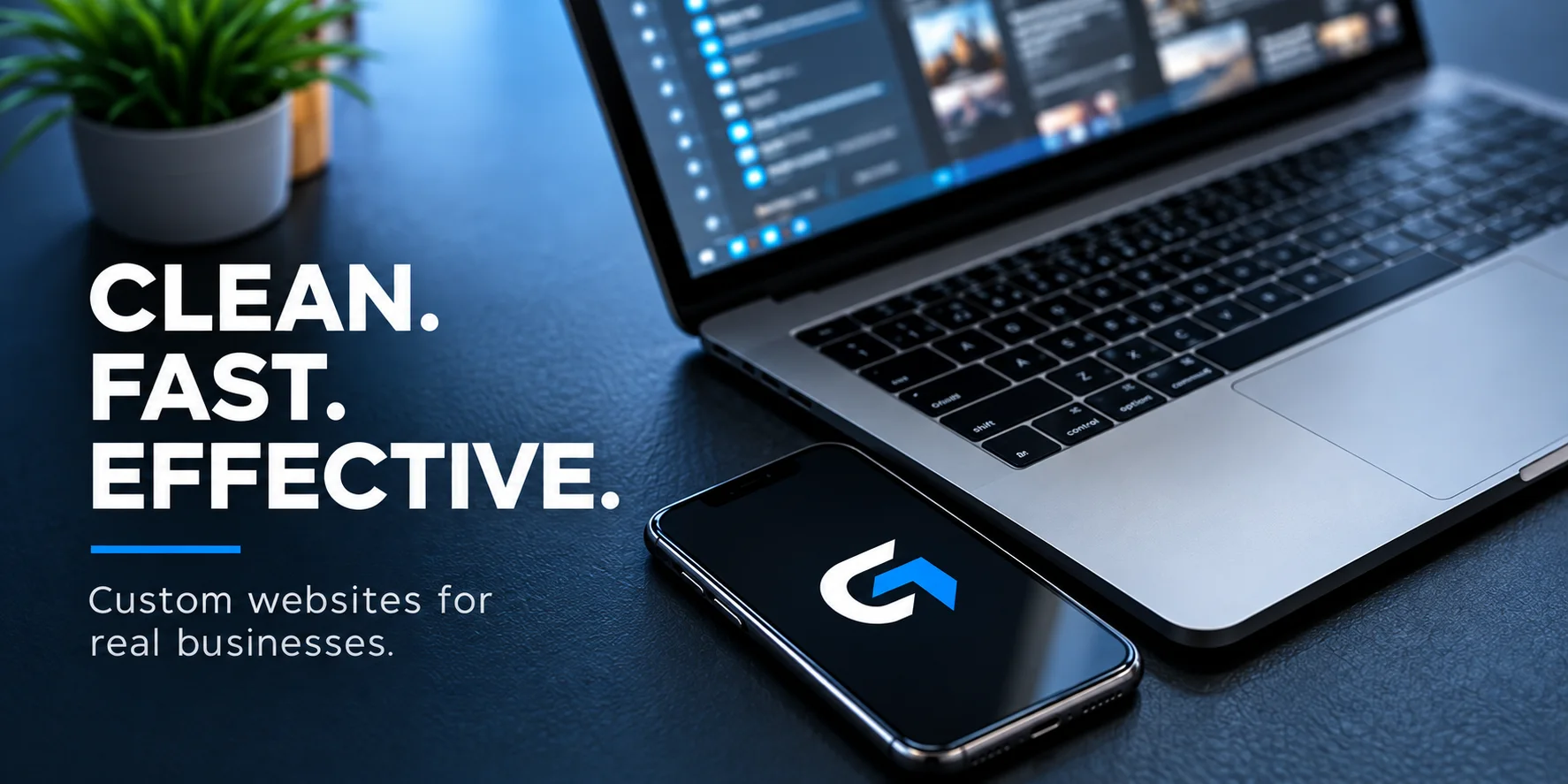 Clean. Fast. Effective. Custom websites for real businesses.
